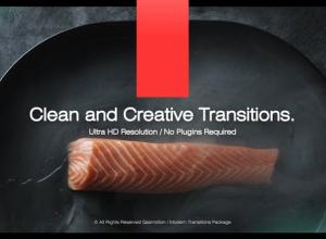 AE模板-简洁图形过渡视频转场 Clean and Creative Transitions