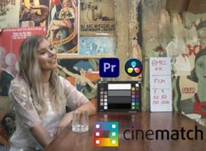 多视频色彩匹配调色插件 CineMatch 达芬奇/FCPX/PR Win/Mac