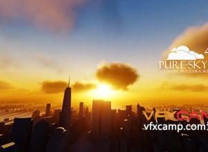 Blender程序化天空系统插件 Pure-Sky Pro v7.0.25