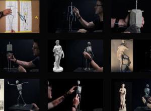 人体解剖学运动姿势结构框架视频教程