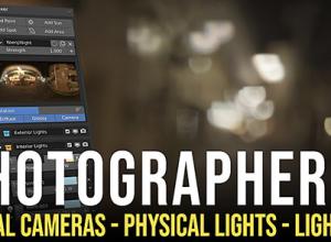 Blender物理相机灯光照明插件 Photographer v5.7.1+预设库