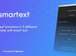 AE脚本-文本动画工具包 Smartext - Animated Text Tool