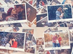 AE模板-照片回忆幻灯片相册片头 Photo Memories Slideshow