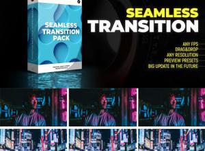 达芬奇模板-600+无缝过渡摄像机平移缩放故障旋转鱼眼效果视频转场预设