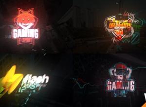 AE脚本-毛刺故障失真文字标题排版logo动画 Glitch Digital Title Logo Pack