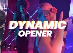AE模板-动态促销时尚视频宣传包装片头 Dynamic Promo Opener