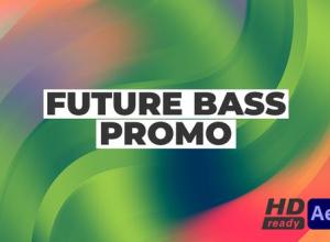 AE模板-时尚节奏感照片视频片头 Future Bass Promo