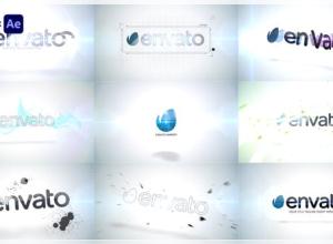 AE模板+PR预设-9种企业logo动画演绎 Logo Pack