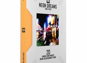 48个夜晚霓虹灯环境高动态HDRI素材 TFM HDRI