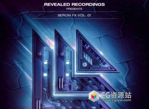 冲击升调尖锐噪音电音音效素材 Revealed Serum FX Vol. 1
