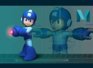 Maya游戏角色绑定动画视频教程+中英文字幕