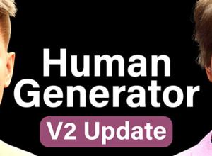 Blender人体模型生成插件 Human Generator Ultimate V4.0.27+预设