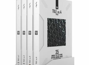 144种4K纺织品金属网格材质贴图合集