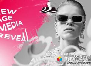 FCPX模板-时尚造型视频文字包装片头 New Age Fashion Looks