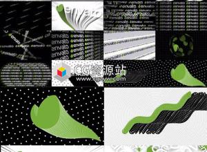 FCPX插件-51组横竖屏时尚排版logo广告宣传海报包装动画预设