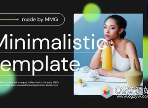 PR模板-时尚简洁视频文字宣传片头 Minimalist Fashion Promo