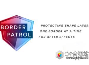 图层自定义缩放AE脚本 BorderPatrol v1.0.3 + 使用教程