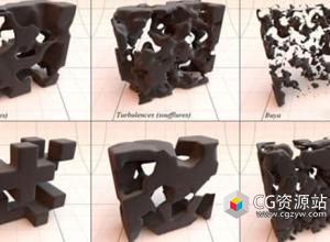 物体材质噪波变形动画C4D插件 CodeVonc Proc3durale