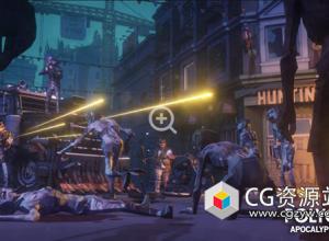 UE4低多边形资产合集模型包 POLYGON - Apocalypse Pack