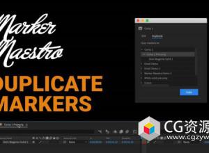 AE标记点编辑脚本 Marker Maestro Pro 2.0.1+使用教程