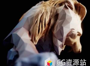 C4D低多边形风格减面插件 Reducer v1.1.0 For Cinema 4D R20-R25