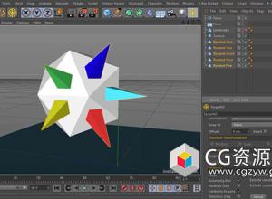 模型放置任意表面位置C4D插件 Target4D v1.5.9 +使用教程