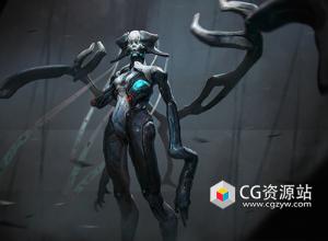 ZBrush概念异形生物艺术设计雕刻视频教程