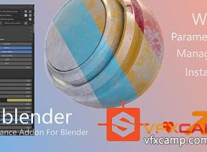 导入sbsar材质贴图Blender插件 Sublender - Substance v2.0.3