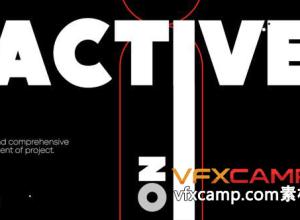 AE模板-简单时尚文字大标题排版开场片头 Simple Typo Opener