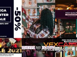 FCPX插件-圣诞快乐新年文字大标题动画 Big Titles