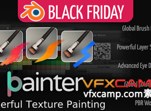 Blender纹理绘制插件 Bpainter V2.0