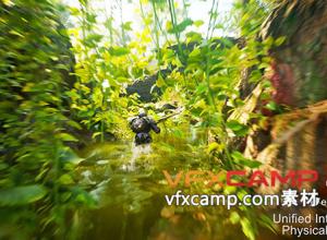 虚幻UE5树叶植物交互式插件 UIPF - Unified Interactive Physical Foliage v1.6.1 UE 5.3/5.4