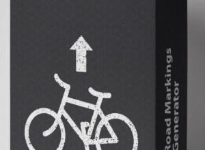 3DS MAX指示牌路标生成插件 Road Markings Generator v2