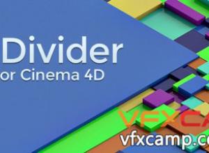 Cinema 4D多边形纹理随机生成C4D插件 PolyDivider V1.07 Win破解版 + 使用教程