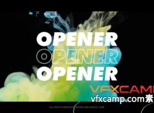 AE模板-时尚创意标题排版开场片头 Typography Opener