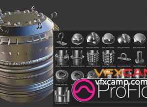 Blender对象添加焊缝浮雕资产建模插件工具 ProFlow v0.1.4 +使用教程