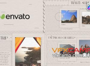 FCPX插件-旅游假期宣传片标题介绍 Travel Slideshow