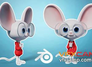 Blender 3D角色设计初学者入门视频教程+中英文字幕