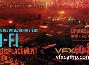 科幻场景模型深度贴图制作Blender插件 SCIFI FLEX v2.4.6