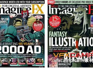 ImagineFX科幻数字艺术杂志2022年PDF合集