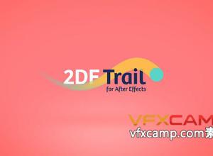 AE脚本模板 运动拖尾双色轨迹路径特效MG动画预设