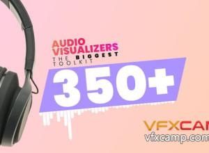 AE模板-音乐可视化播放器动画 Audio Visualizer Big Pack