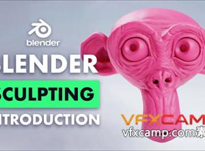 Blender逼真角色雕刻技术简介视频教程