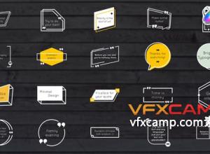 达芬奇/FCPX插件-20组4K时尚现代文字标题排版动画