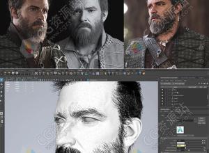Maya/Zbrush电影游戏动画人物角色制作大师级视频教程