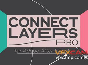 MG动画点线图层连接AE脚本 Connect Layers Pro V1.3.4