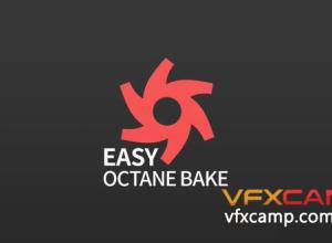 C4D Octane烘焙插件 Easy Octane Bake for C4D