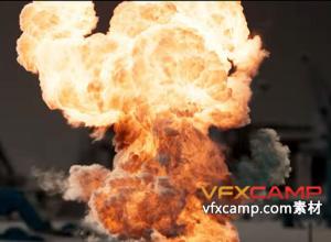 Houdini爆炸火焰烟雾VFX特效视频教程