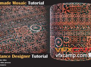 Substance Designe手工艺品风格纹理贴图制作教程