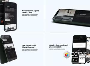 AE模板-iphone13 APP应用程序样机介绍宣传 Phone 13 | Mockup